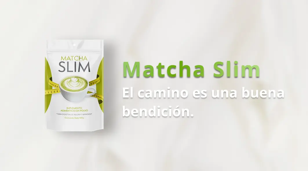 Empaque de Matcha Slim para la pérdida de peso con té verde natural